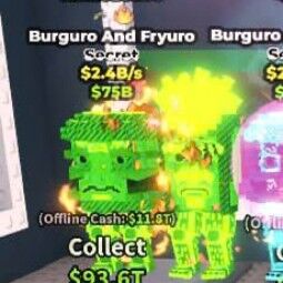 Buy Burguro and Fryuro 1-4.99 B/s - Steal a Brainrot