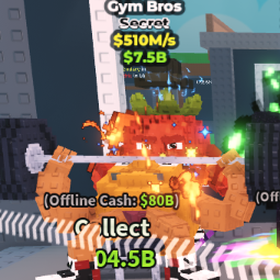 Buy Gym Bros 500-749.99 M/s - Steal a Brainrot