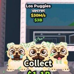 Buy ⭐Los Puggies 30m/s⭐ 25-49 M/s - Steal a Brainrot