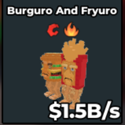 Buy Burguro and Fryuro 1-4.99 B/s - Steal a Brainrot