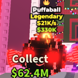 Buy Cursed Puffaball 1 traits 0-24 M/s - Steal a Brainrot