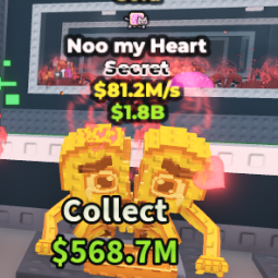 Buy Gold Noo My Heart 81M/s 50-99 M/s - Steal a Brainrot