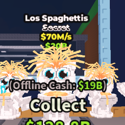 Buy 💰 Los Spaghettis [Normal] 70 M/s ⚡ CHEAP 50-99 M/s - Steal a Brainrot