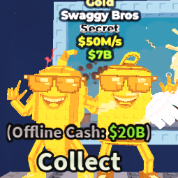 Buy 💰 Swaggy Bros [Gold] 50 M/s ⚡ CHEAP FAST 50-99 M/s - Steal a Brainrot