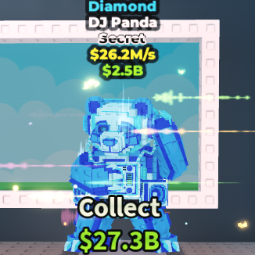Buy DJ Panda 25-49.99 M/s - Steal a Brainrot