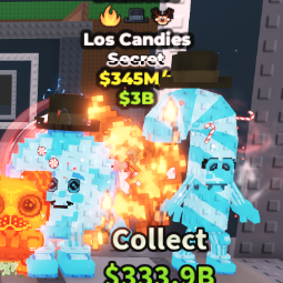 Buy ⭐Diamond Los Candies + (3x Trait)⭐345M/s ⭐ 250-499 M/s - Steal a Brainrot