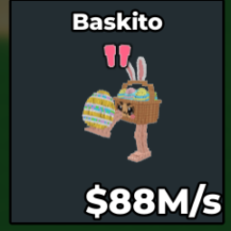Buy BASKITO (88M/s) | 1 TRAIT 50-99 M/s - Steal a Brainrot