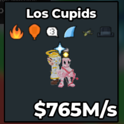 Buy LOS CUPIDS (765M/s) | 7 TRAIT 750-999 M/s - Steal a Brainrot