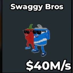 Buy Swaggy Bros 25-49.99 M/s - Steal a Brainrot