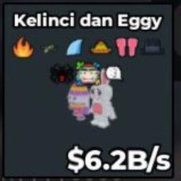 Buy Bunny and Eggy 5-9.99 B/s - Steal a Brainrot
