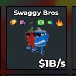 Buy Swaggy Bros 1-4.99 B/s - Steal a Brainrot