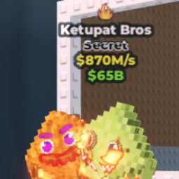 Buy 🔥🔥Ketupat Bros 870m/s🔥🔥 [FAST DELIVERY!] 750-999 M/s - Steal a Brainrot