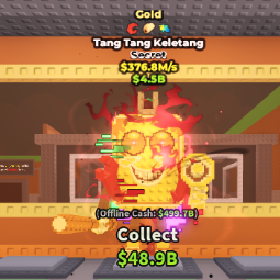 Buy Gold Tang Tang Keletang 250-499 M/s - Steal a Brainrot