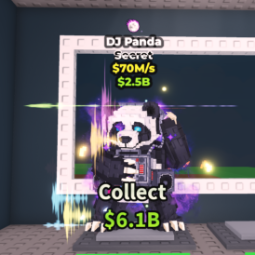 Buy DJ Panda 50-99.99 M/s - Steal a Brainrot