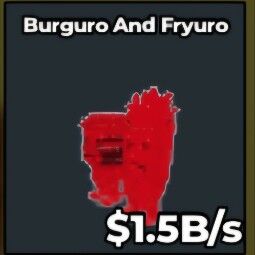 Buy Burguro and Fryuro (1.5 B/s) Rainbow 1-4.99 B/s - Steal a Brainrot