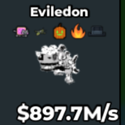 Buy Eviledon 750-999.99 M/s - Steal a Brainrot