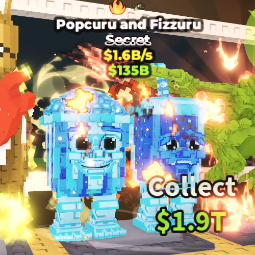 Buy 💎 [1.6B/s] Diamond Popcuru and Fizzuru 1-4.99 B/s - Steal a Brainrot
