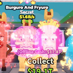 Buy Burguro and Fryuro 1.6B/s 1+ B/s - Steal a Brainrot