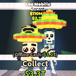 Buy Los Mobilis 110M/s ! 100-249 M/s - Steal a Brainrot