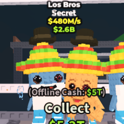 Buy Los Bros 480M/s ! 250-499 M/s - Steal a Brainrot