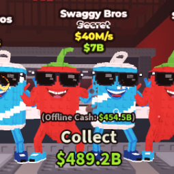 Buy Swaggy Bros 25-49.99 M/s - Steal a Brainrot