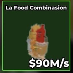 Buy La Food Combinasion 50-99.99 M/s - Steal a Brainrot