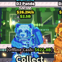 Buy DJ Panda 25-49.99 M/s - Steal a Brainrot