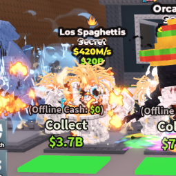 Buy LOS SPAGHETTI 420 M/S 250-499 M/s - Steal a Brainrot