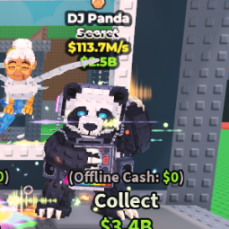 Buy DJ PANDA 113 M/S 100-249 M/s - Steal a Brainrot