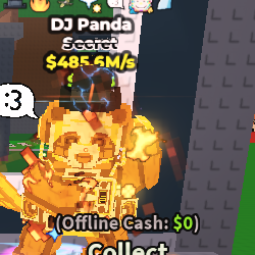 Buy DJ Panda 250-499.99 M/s - Steal a Brainrot